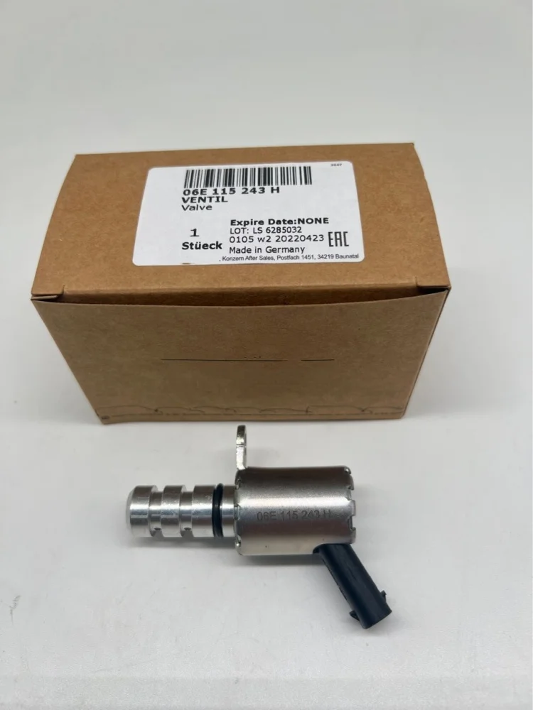 

Новый OEM клапан управления маслом подходит для 06E115243H для VW Golf Tiguan AUDI A4 A6 1.4T 06E115243F, 06E115243G