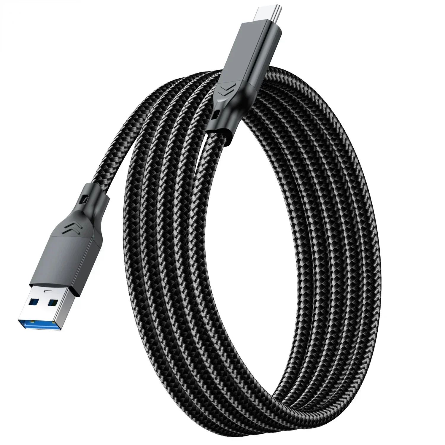 USB 3,2 Gen2 10 Gbit/s Kabel USB-A zu USB Typ C Kabel 3a 60W Schnell ladung 10g Daten übertragungs kabel USB-C für SSD Festplatte 1m 2m 3m