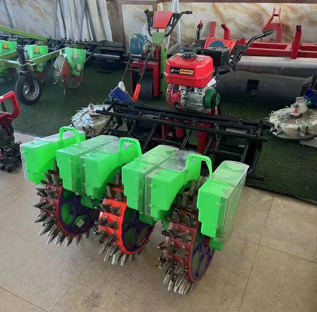 seeders transplanters walking tractor mounted seeder fertilizer machine