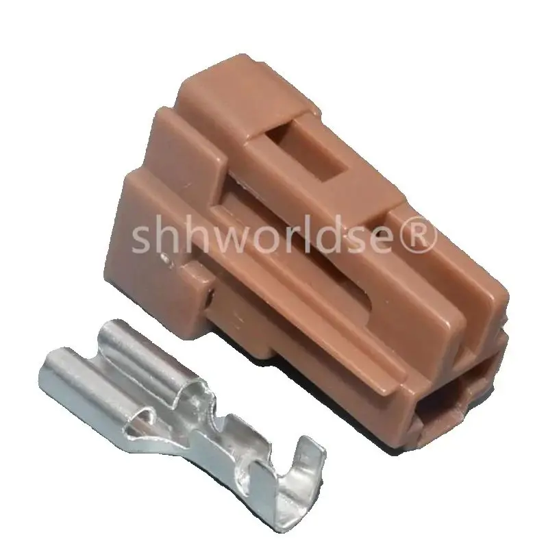 

Shhworldsea 1-контактный 6,3-мм автоматический разъем жгута проводов, разъем электрического провода, автомобильный разъем «мама-папа» 6098-0232 6098-0234