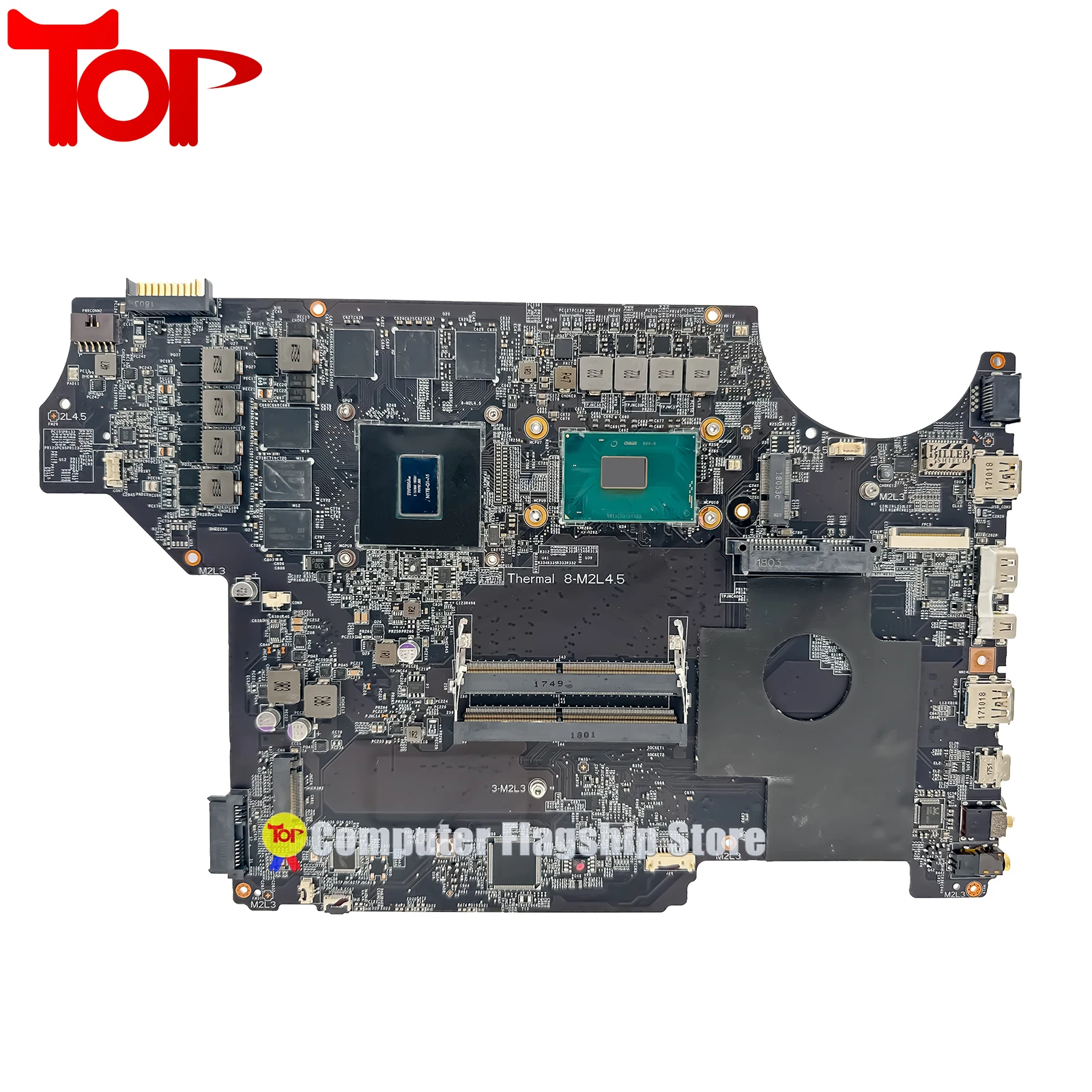 MS-16JB1 Laptop Motherboard For MS-16JB GL62MVR GE62 GV62VR GE72VR I5-7300H I7-7700H GTX1060 Mainboard 100% Testd Fast Shipping