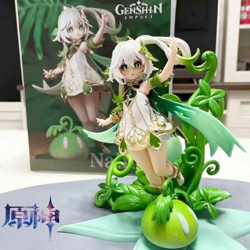 

26cm Genshin Impact Nahida Figure Lesser Lord Kusanali Figure Pvc Anime Action Figurine Cute Model Collection Gift Toy