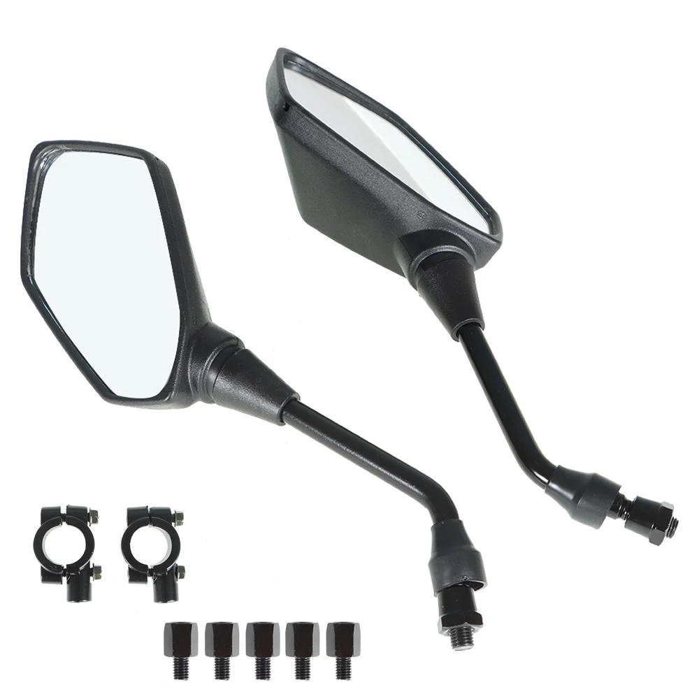 

For Polaris Sportsman 400-850 ATV Side Rearview Mirrors Adjustable Handlebar Mount Mirror Accessories