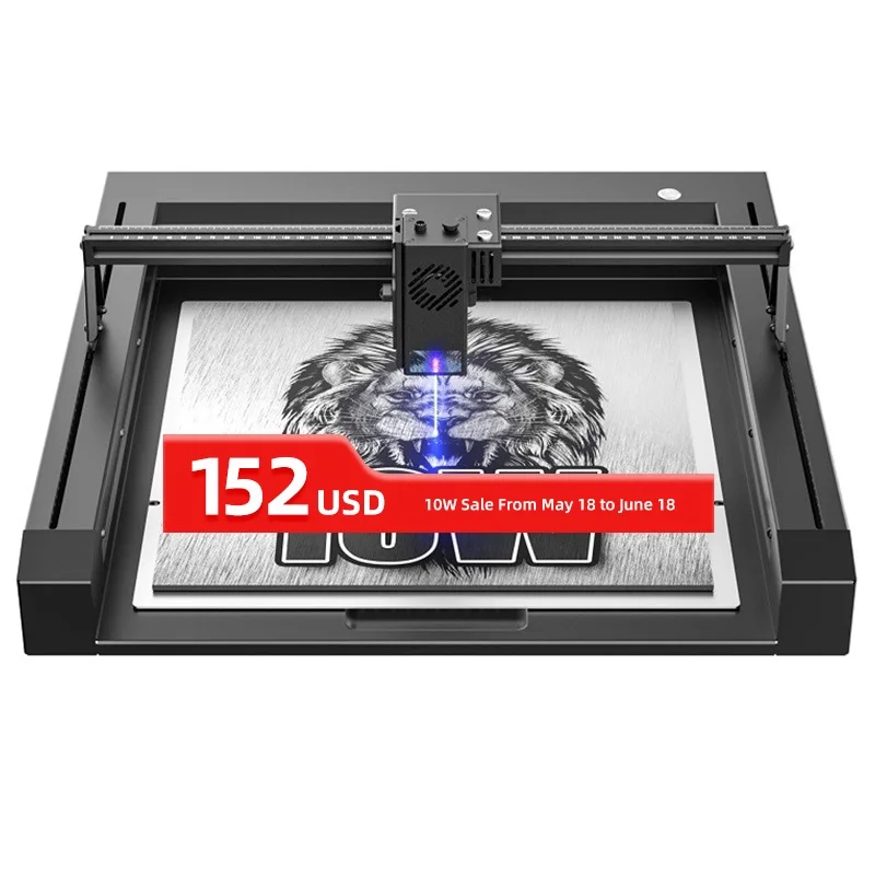 

2025 Sourcing Factory Desktop 10w 20w Laser Engraver Machine Engraving Cutting Machines For Wood Paper Plastic Acrylic