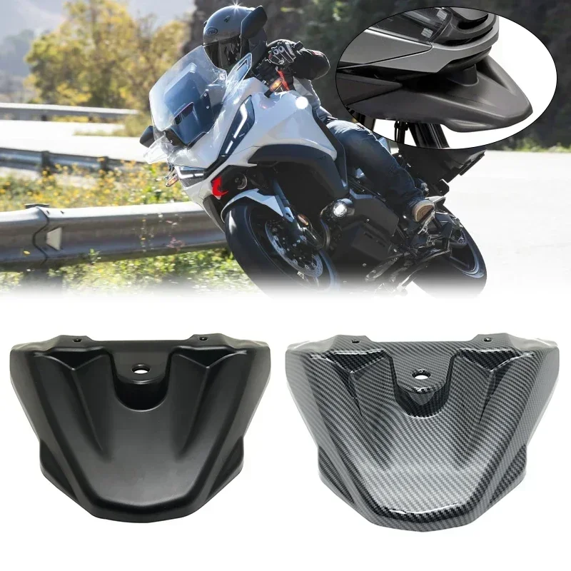 NT1100 Wheel Fender Beak Nose Fairing Extension Cover Extender Winglet Guard Carbon fiber look For Honda NT 1100 2022 Motorcycle