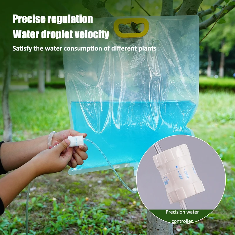 10L Automatic Watering Device Drip Bag Arrow Planting Kit Garden Watering Bag Plant Irrigation Dripper Quantitative Tools