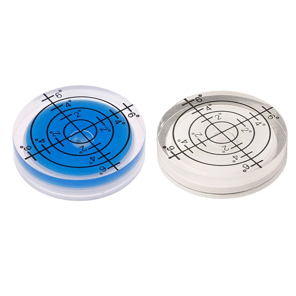 Adjustable Bubble Level Level Round Acrylic Material Highly Translucent Minimal Parallax Errors Precision Machined