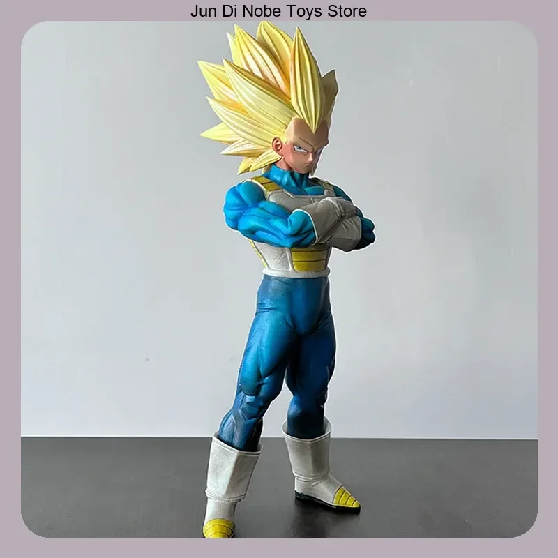 

Vegeta Dragon Ball Super Saiyan 3 Standing Pose 33cm Anime PVC Figure Statue, Desktop Decoration Gift