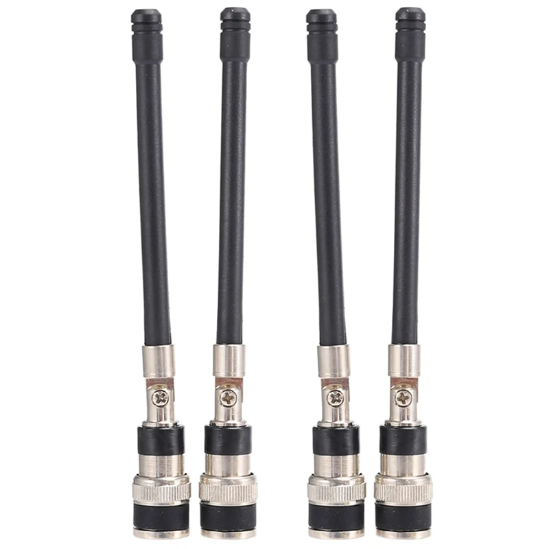 4Pcs BNC UHF Microphone Antenna for Shure PGX24 SLX24 SLX4 PG58 SM58 BETA58 Series Wireless Mic System