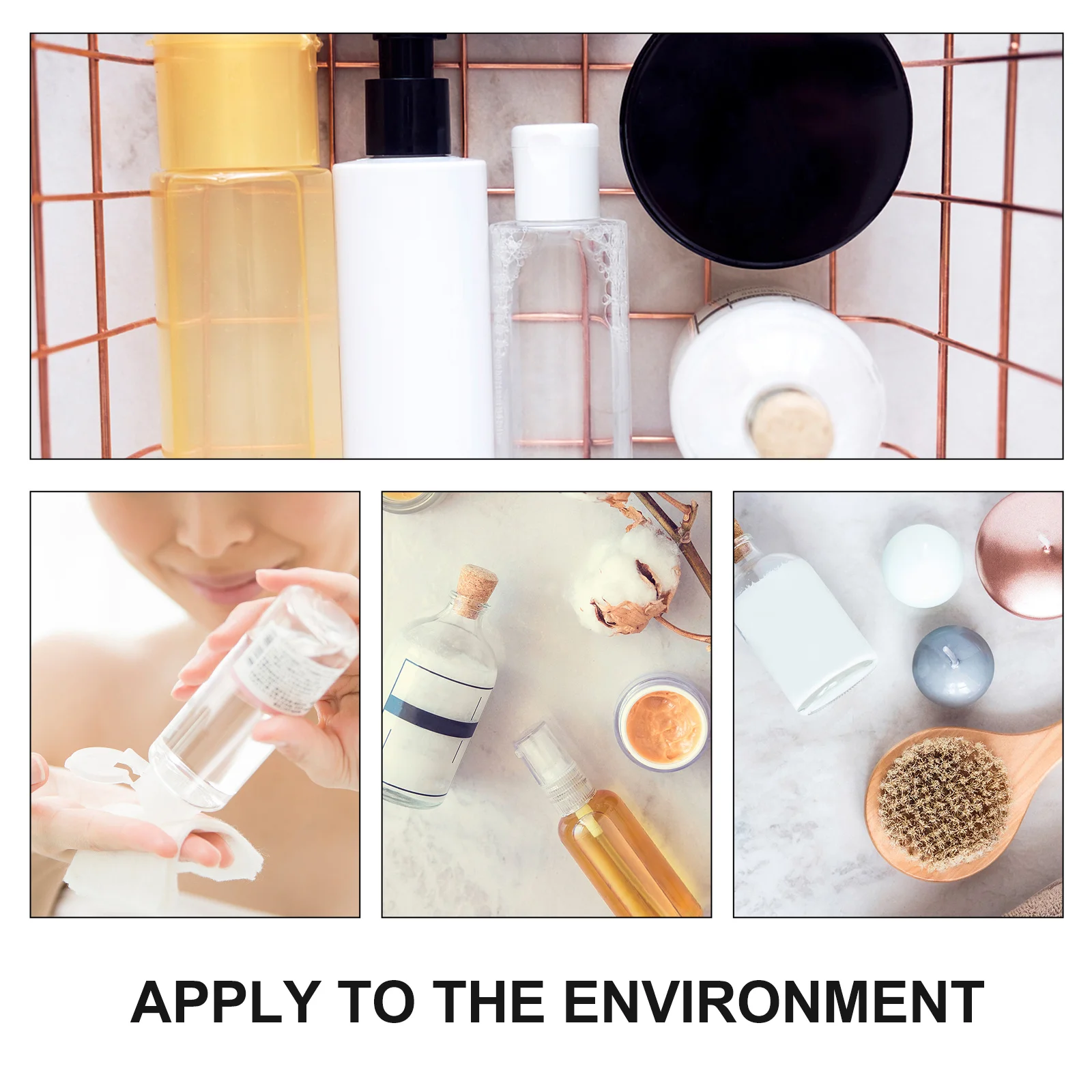 

6pcs 120Ml 4Oz Plastic Capacity Bottles Reusable Leakproof Lightweight Liquid Storage Squeeze Dispenser Volumetric Flask