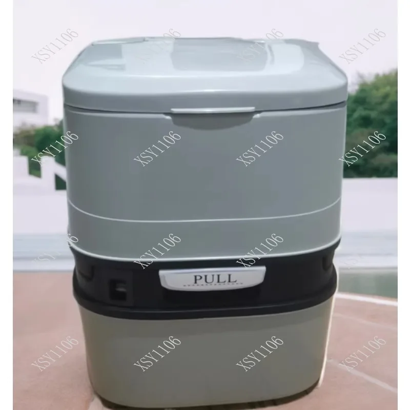 24L Portable Chemical Toilet for Camping Tent Boat - 200KG Load-Bearing Lightweight Portable Toilet for Outdoor Activities