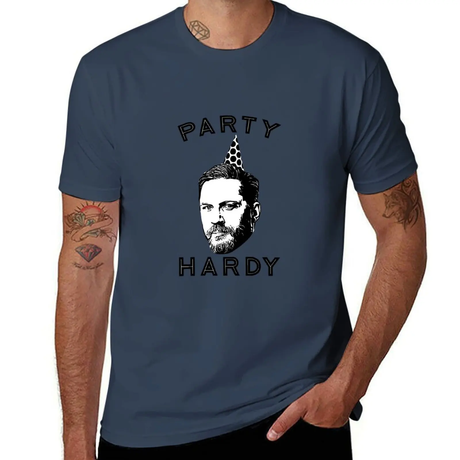 

Party Hardy Tom Hardy Peaky Blinders T-Shirt korean fashion vintage anime shirt clothes for men