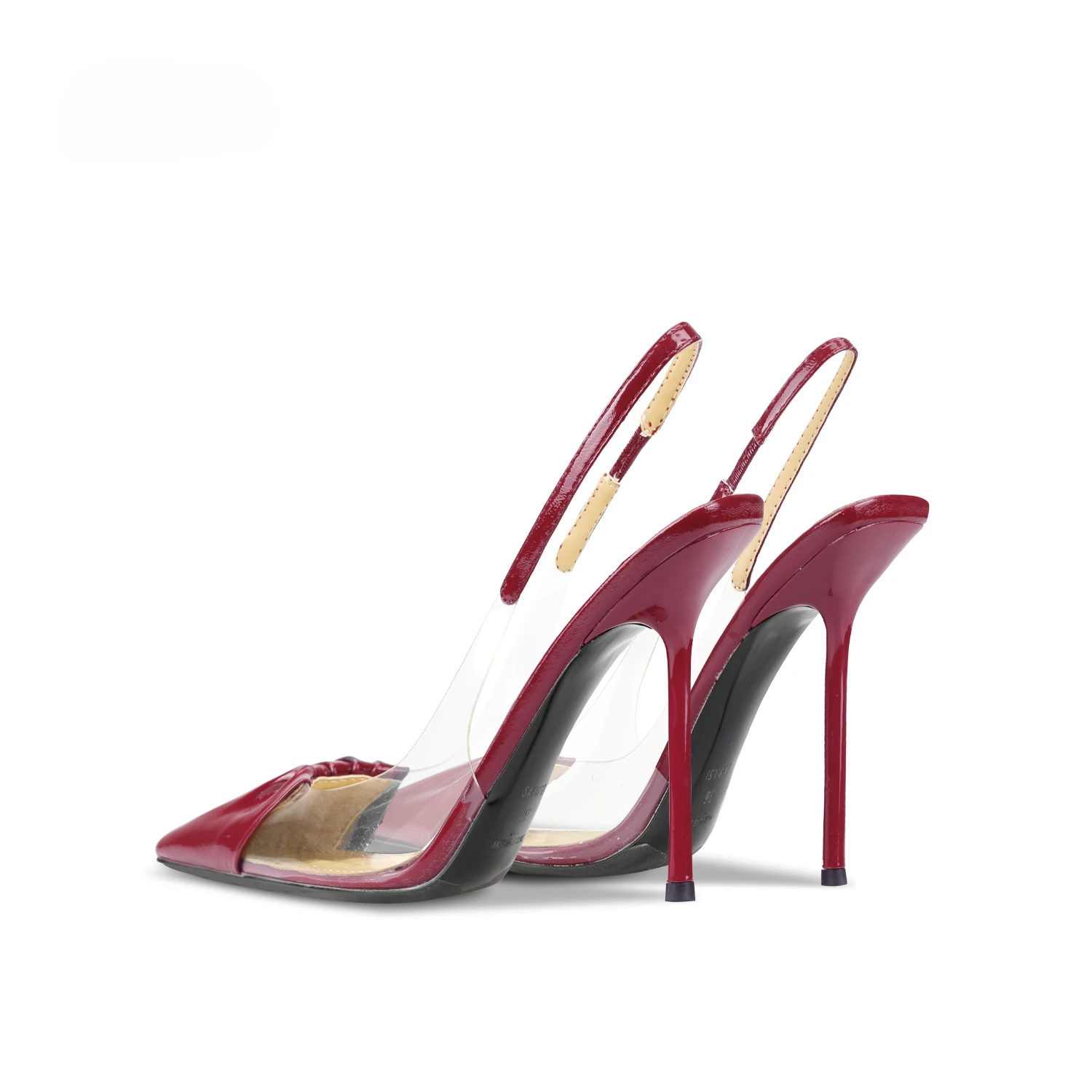 Spring and Summer New Women\'s High-heeled Sandals Transparent Pointed Thin Heels Shallow Mouth Fashion Women\'s Shoes