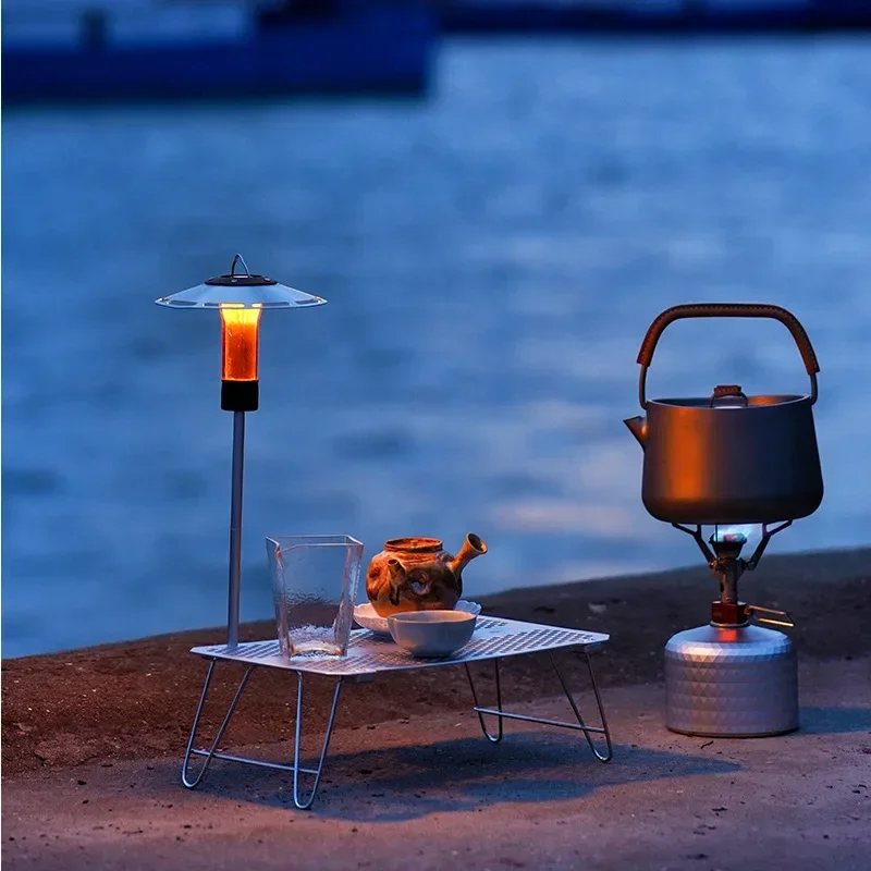 Lightweight camping aluminum alloy small table