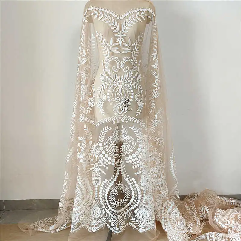 

Lace Cloth Fabric Wedding Dress Decoration DIY Accessories