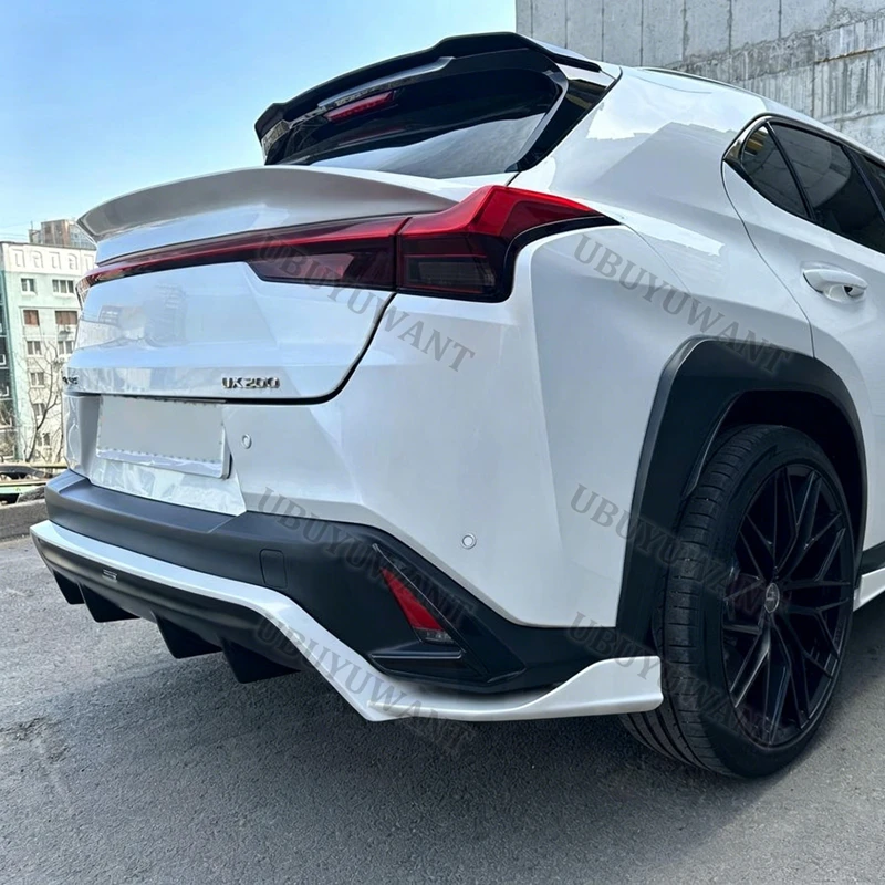 AR Style For LEXUS UX UX200/UX250h/UX260h 2019+ Carbon Fiber Rear Spoiler Tail Trunk Boot Wing Cover Car Accessories