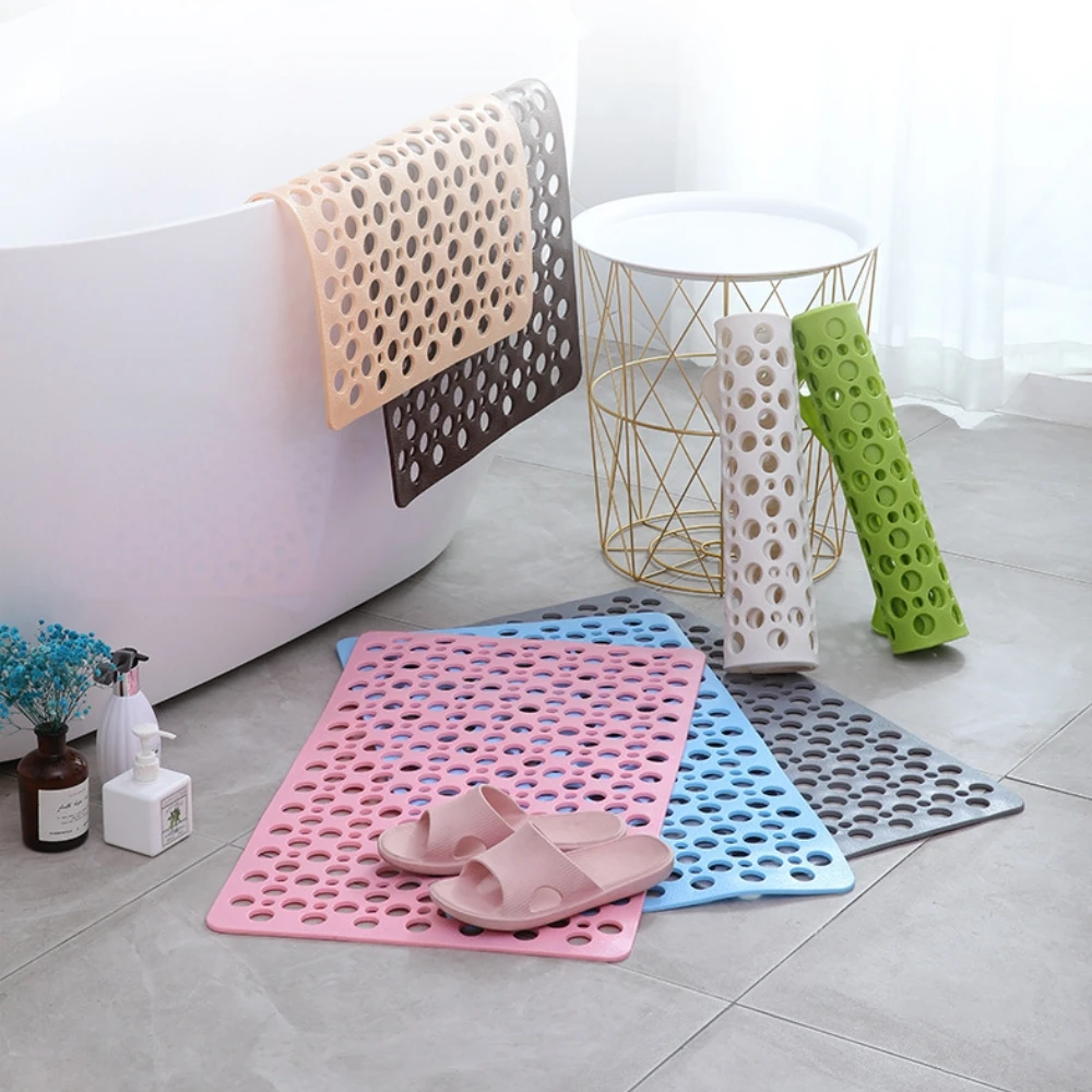 

Коврик для душа и ванной TPE, туалет, бытовая ванна, ванная комната, полый гидрофобный утолщенный противоскользящий коврик, присоска, коврик для душа, коврик для ног