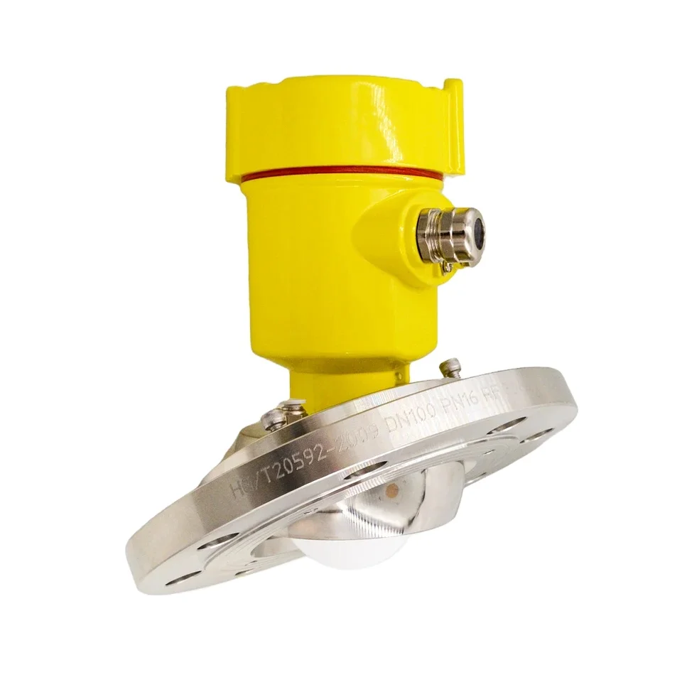 

High Frequency 80GHz Non-Contact Level Meter 4-20mA HART DN80 DN100 Level Sensor Level Measuring Instruments