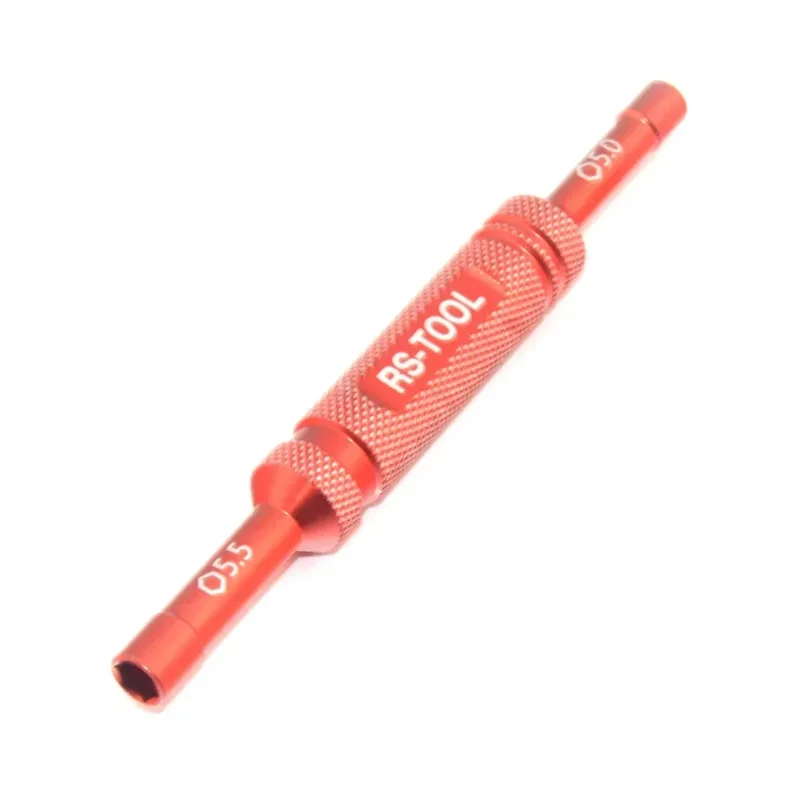 

RC DIY ON Accessories Repair Tools 5.0mm 5.5mm Driver Wrench Set Hex Key Socket Screwdriver Set for HUDY #170005 RC Model RC DIY