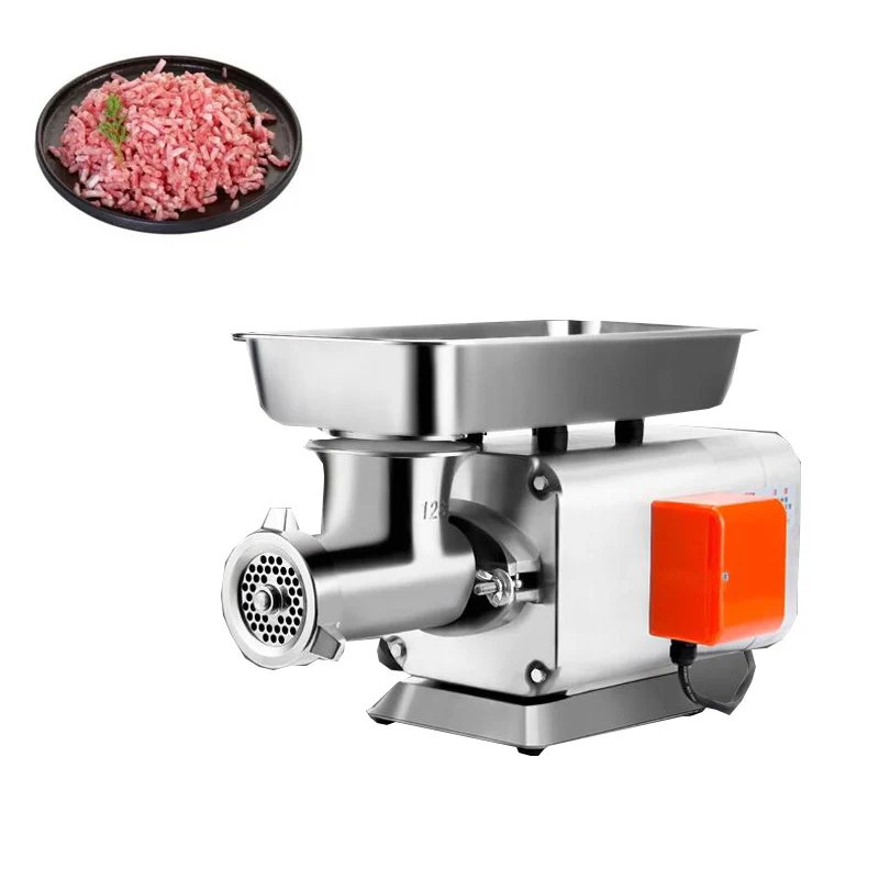 Commercial Small Meat Grinder High Quality Stainless Steel Vegetable Chopper Sausage Machine Desktop Electric Meat Mincer