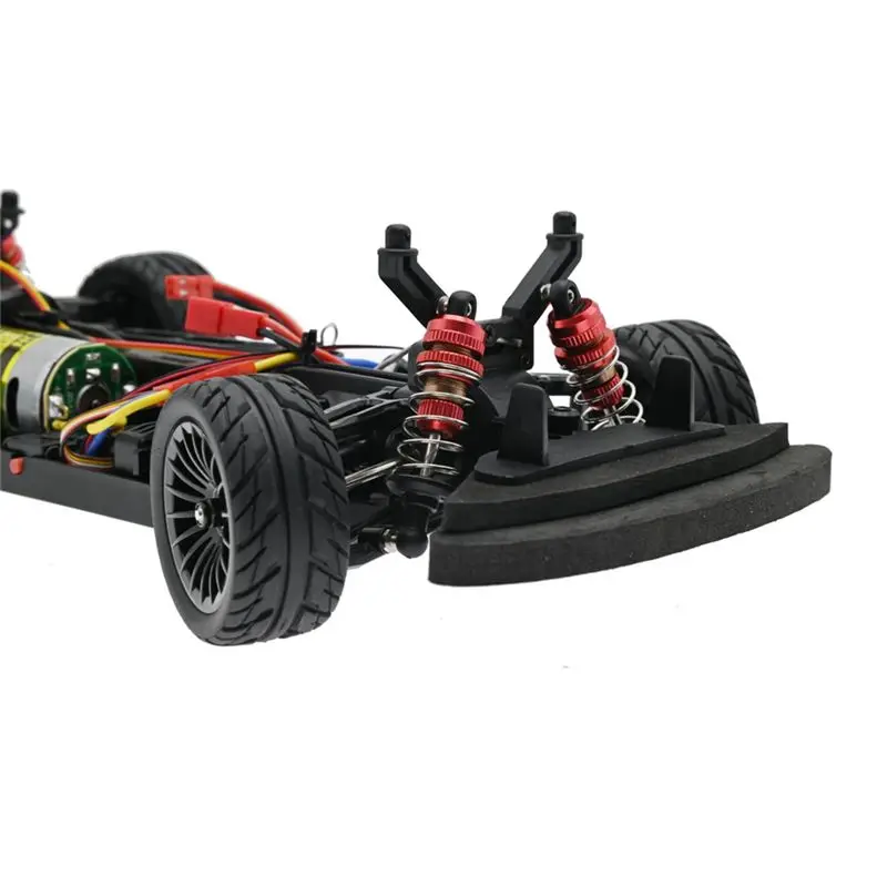 FBIL-Metal Shock Absorber And Rubber Tire Set For SG1603 SG1604 SG1605 UDIRC UD1601 UD1602 UD1603 1/16 RC Car Parts