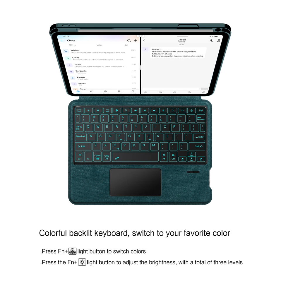 Magic Keyboard for iPad Air 11 inch M4 2026 M3 M2 Case for iPad