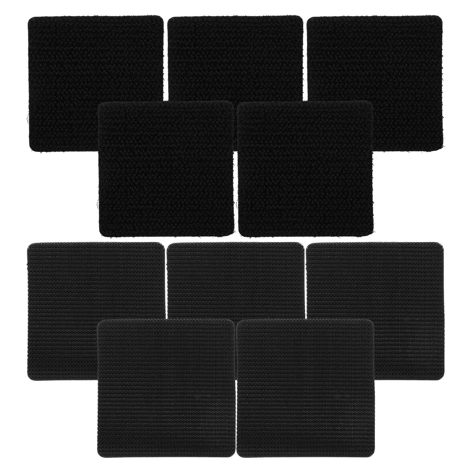 10 szt. Taśma mocująca do dywaników samochodowych, rzep, łatki do dywanów samochodowych, SUV-ów, ciężarówek, wodoodporna, odporna na ciepło, niewidoczna