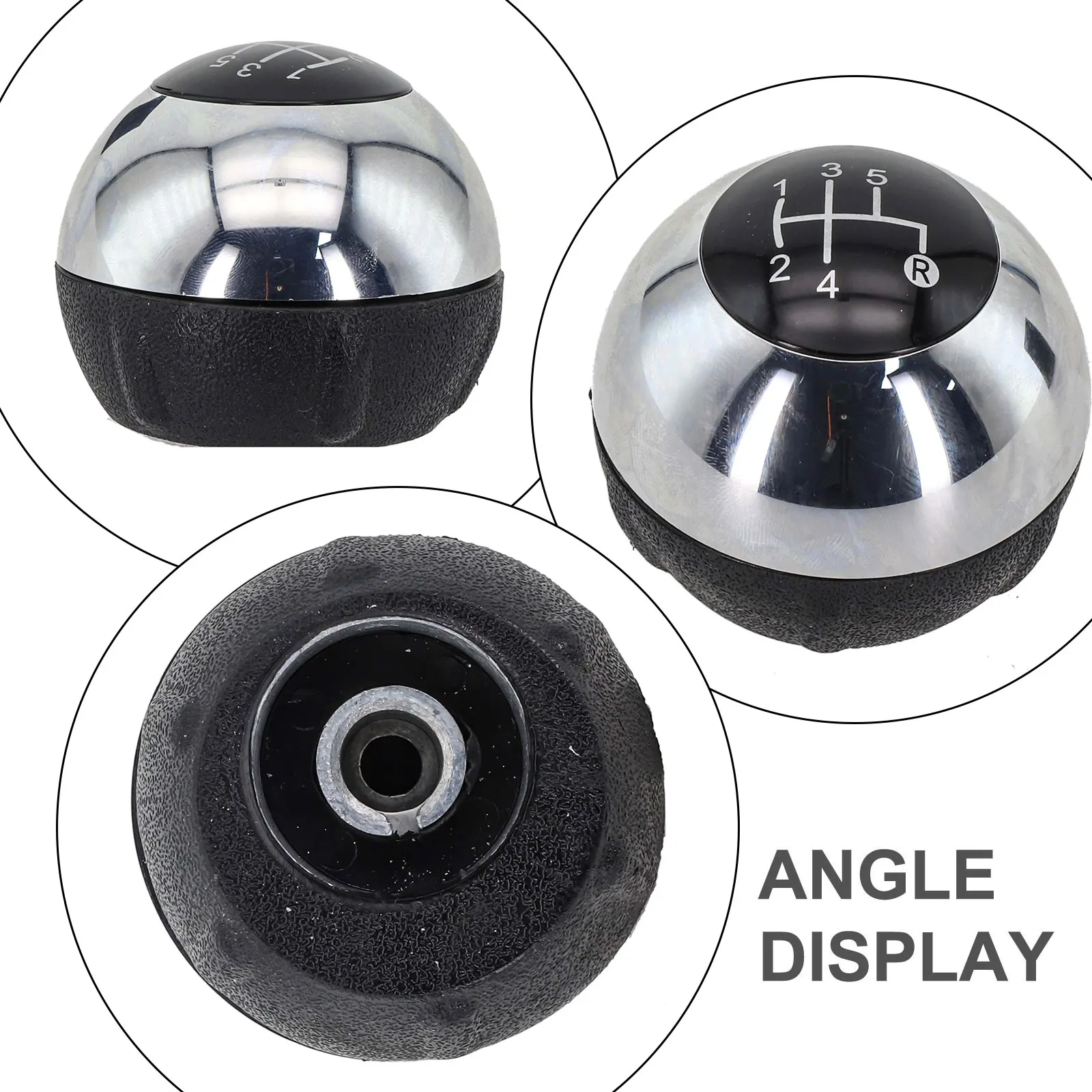 Gear Knob Head 5-Speed Shift Knob Gear Shifting Car Interior Upgrade As Shown In The Figure Long-lasting Performance