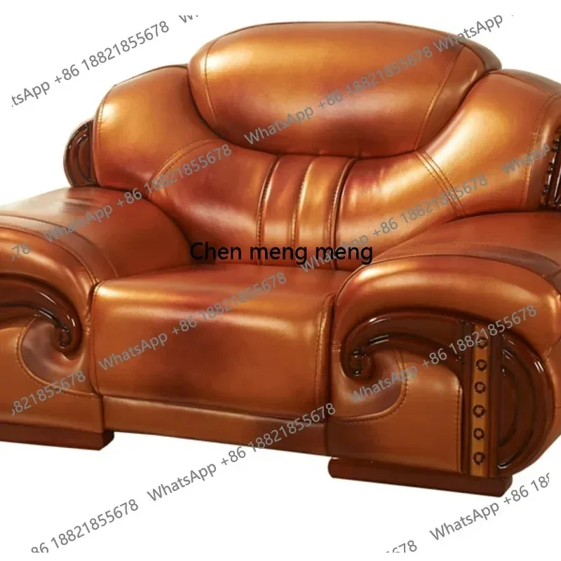 AB03  Luxury Living Room Sofa Leather Relaxing Modern Sectional Sofas Europe Minimalist Salas Y Sofas Muebles Economicos Furnitu