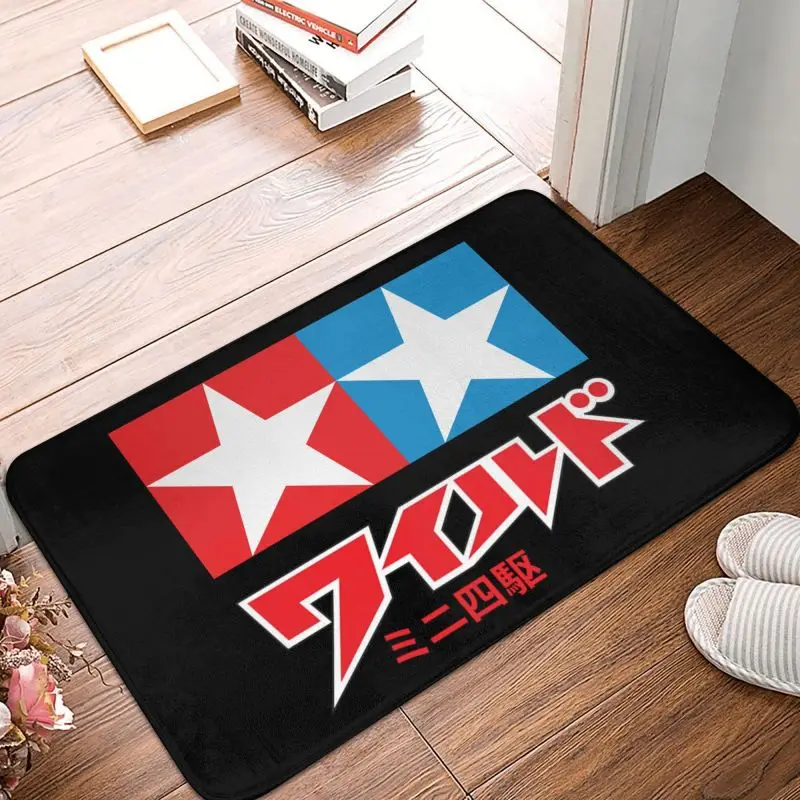 Custom Tamiyas Door Floor Bathroom Kitchen Mat Anti-Slip Outdoor Doormat Living Room Entrance Carpet Rug