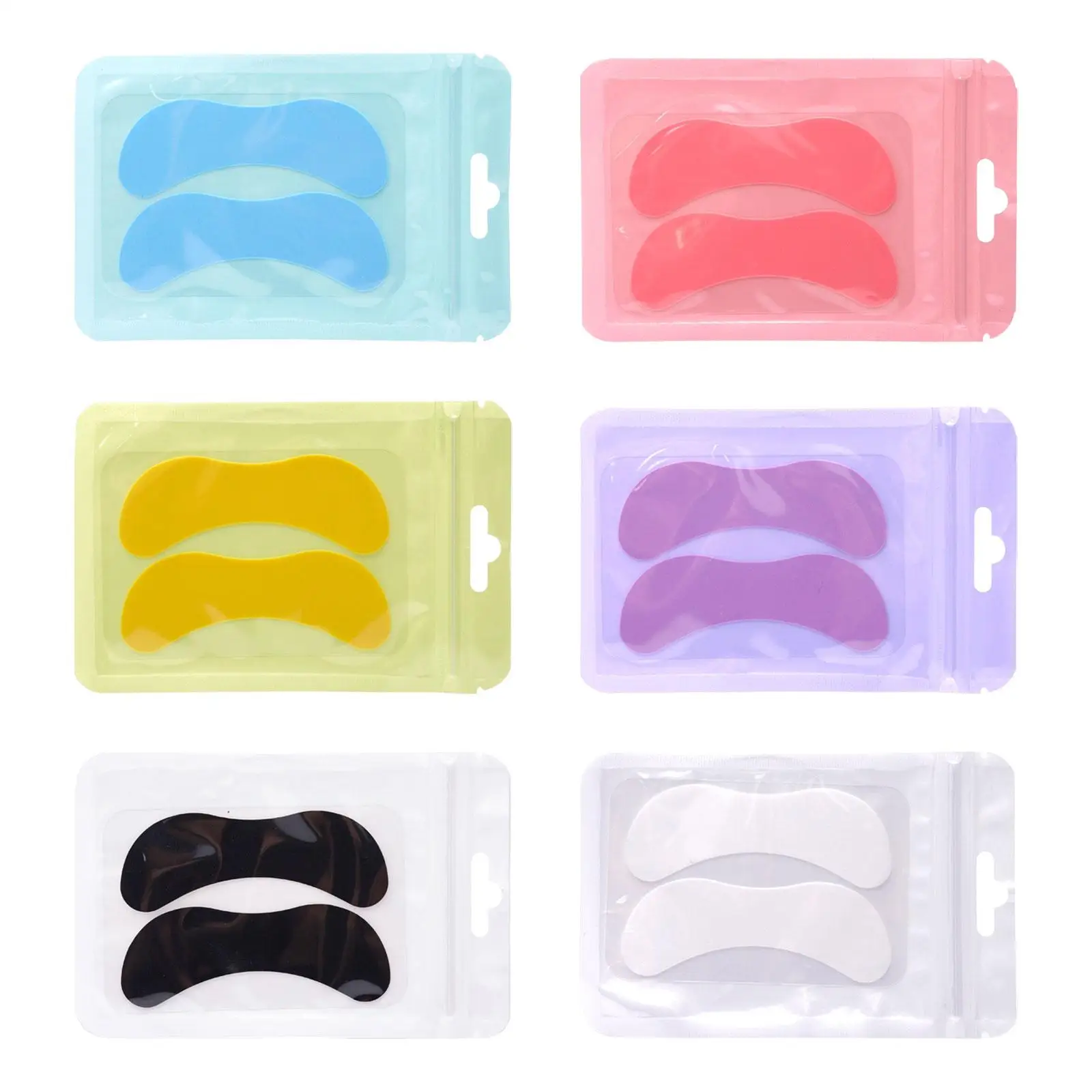 Almofadas para permanente de cílios, almofadas de proteção para cílios, levantador de cílios DIY, sob almofadas para os olhos,