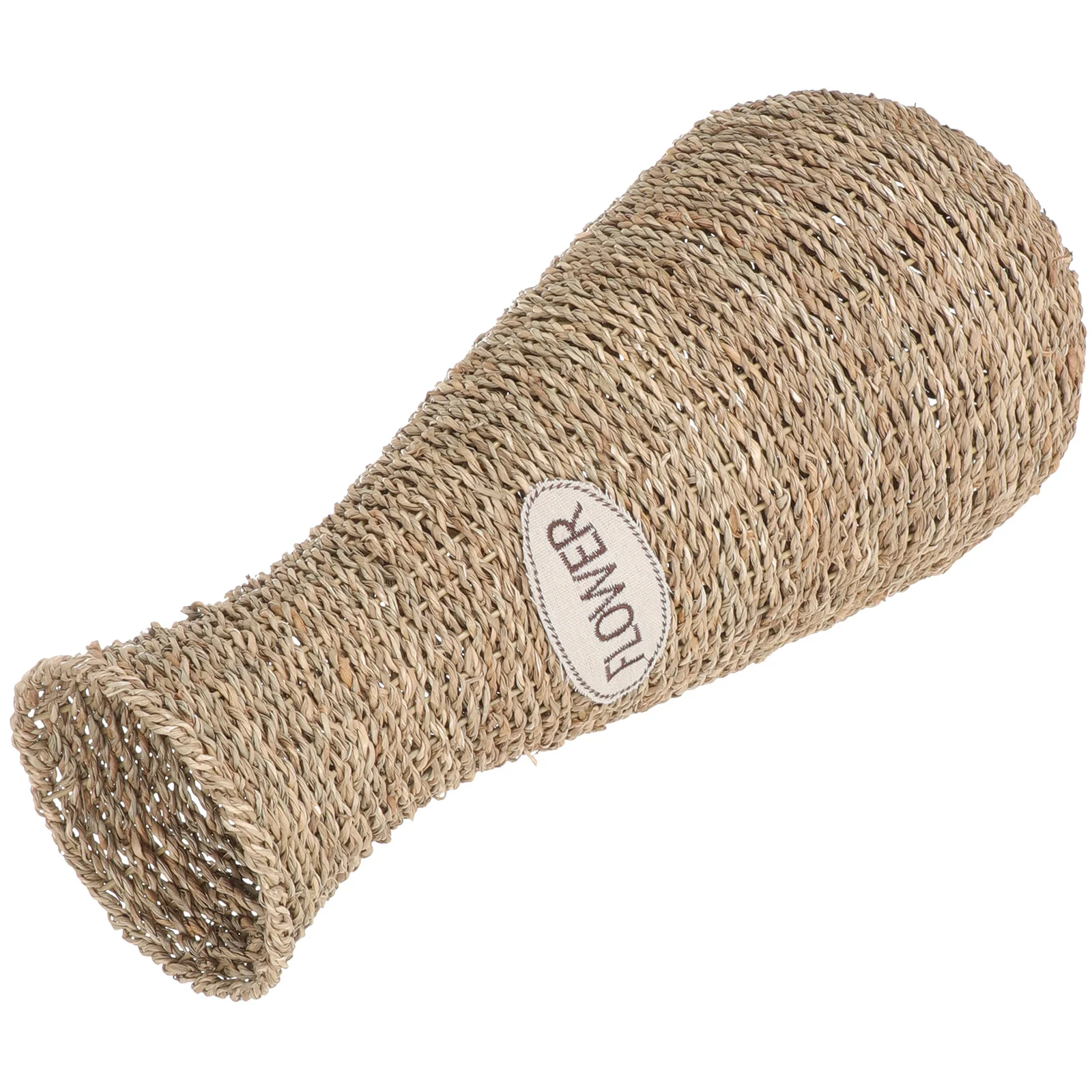 

Elegant Woven Rattan Vase Dried Flower Container Compact Lightweight Home Office Tabletop Decorative Piece Vase