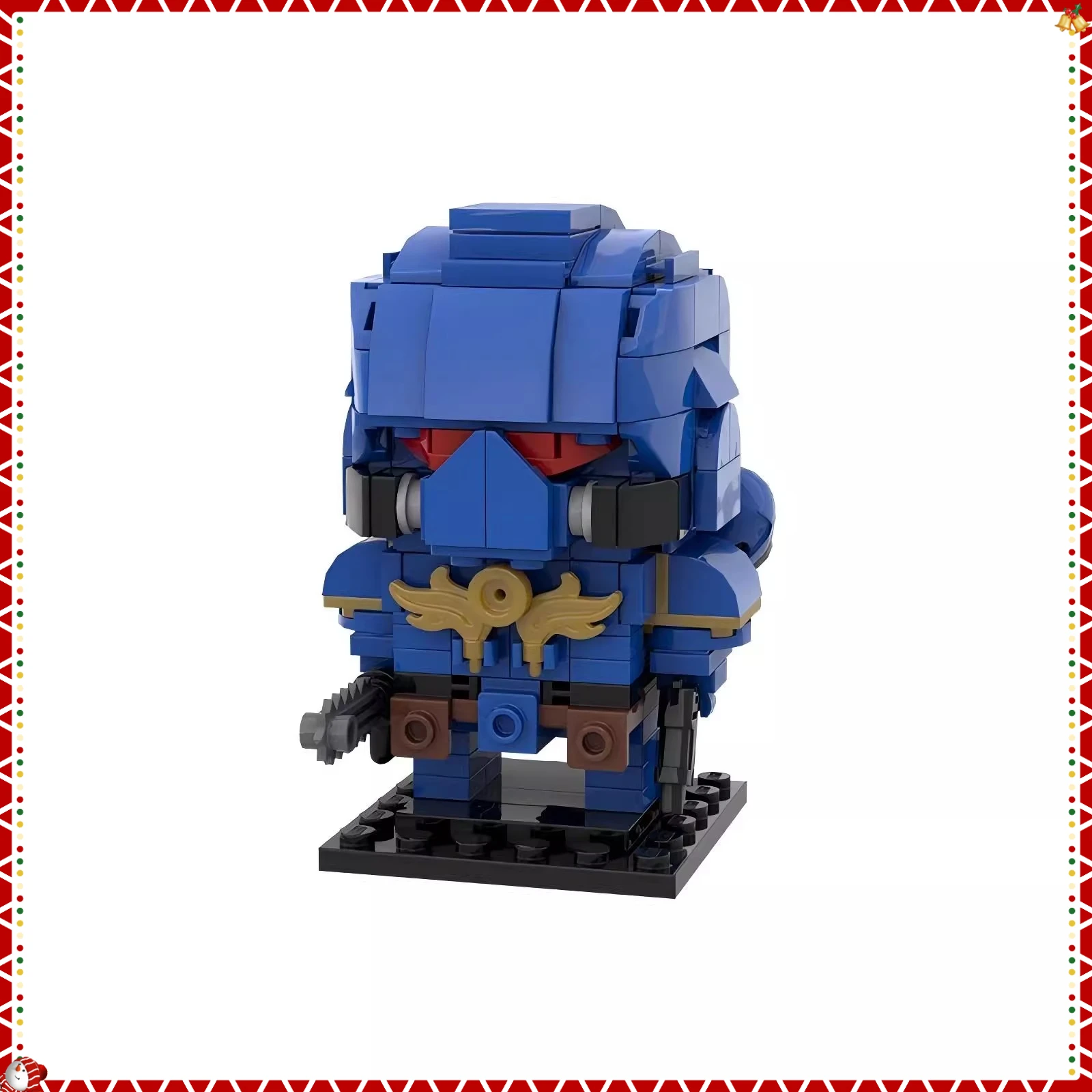 

MOC Game Action Character Fearless Mech Warrior Building Block Kit Empire Guardians Brickheadz Детские сборные игрушки Подарок на день рождения