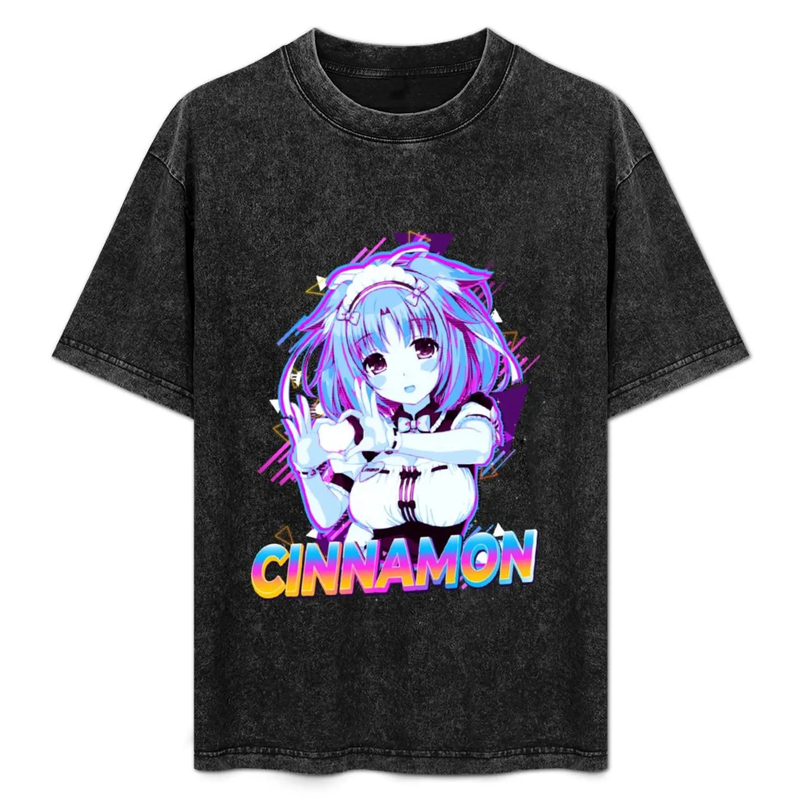 

Cinnamon | Nekopara T-Shirt Casual Loose Fit Short Sleeve T-Shirt