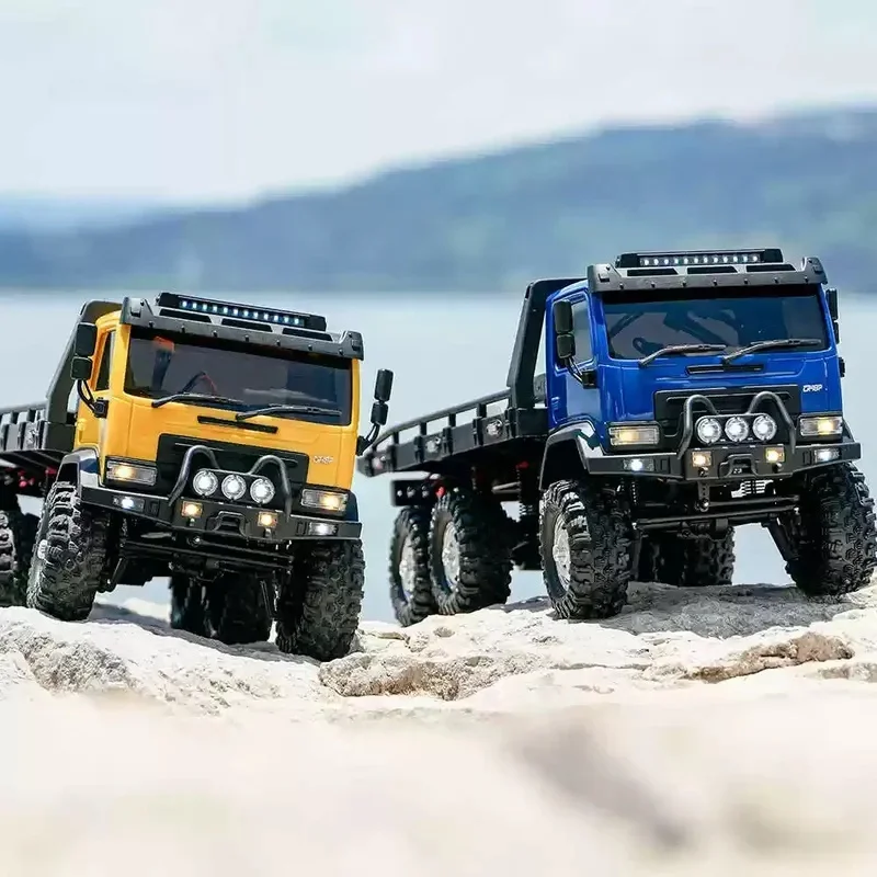HB CR-18P ARKTOS RC Truck Fernbedienung Elektro-Flachbettanhänger im Maßstab 1:18, 6-Rad-Antrieb, Dual-Speed-Gelände-Kletterfahrzeug