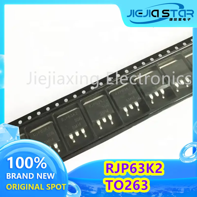 

Field Effect Tube Electronics, 100% Brand New, Imported TO-263 MOS, Free Shipping, RJP63K2, 8PCs