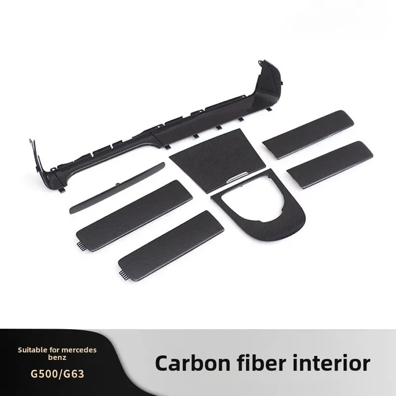 It Is Suitable For Modifying Carbon Fiber Interior for Mercedes-Benz G-Class G500 To The Carbon Fiber Interior Of  G63