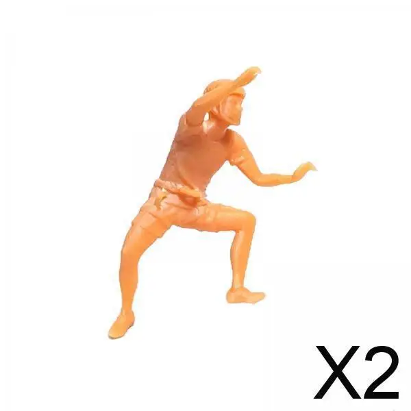 

2 фигурки скалолазания в масштабе 1/64 для макетов сцен и украшения моделей