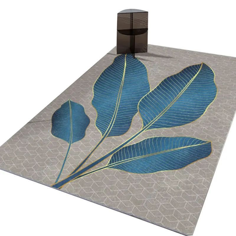 Fresh pastoral living room carpet sofa coffee table blanket dirt-resistant household floor mat ins wind bedroom bedside blanket