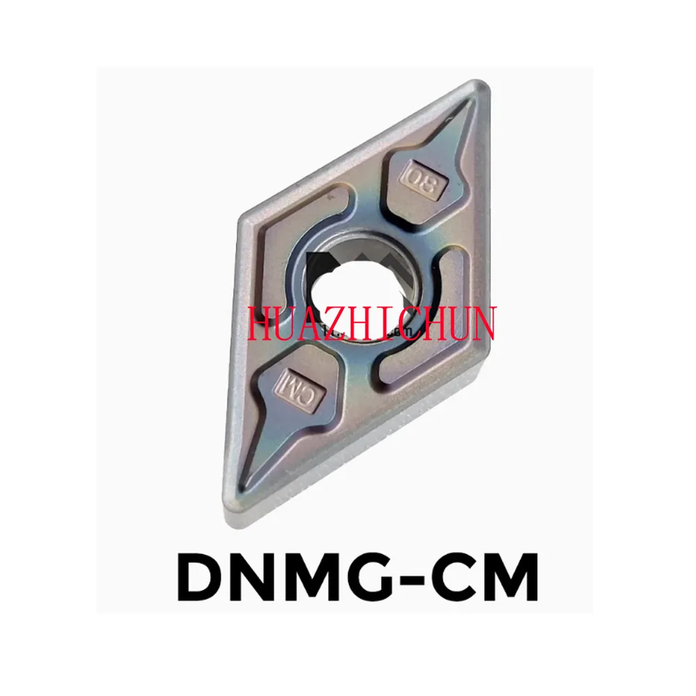 

HUAZHICHUN DNMG150404/150408-CM/CF CP2430 Carbide Inserts Milling Cutter Tool