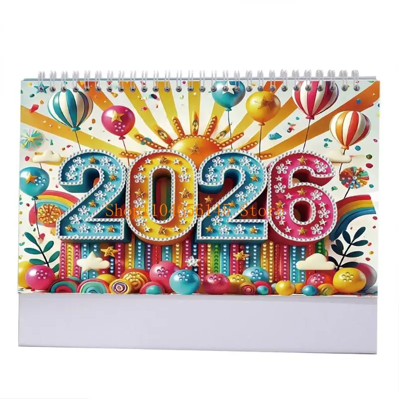 5asd Двадцать двадцать шесть перерабатываемый календарь для взрослых, подчеркивающий поделку из камня своими руками и толстые