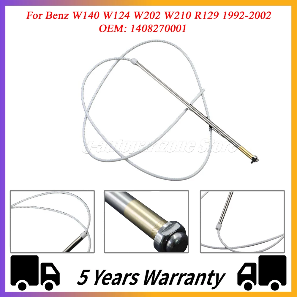 Car Antenna Aerial Mast AM FM Radio New For Mercedes for Benz W140 W124 W202 W210 R129 1992-2002 1408270001