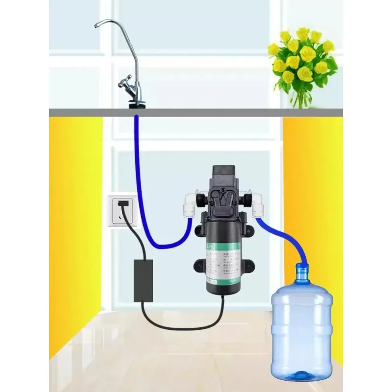 Cosmic Grocery Store Bucket Sink Self-priming Pump Self-made Face Wash Table Electric Faucet Pump Automatic Start and Stop