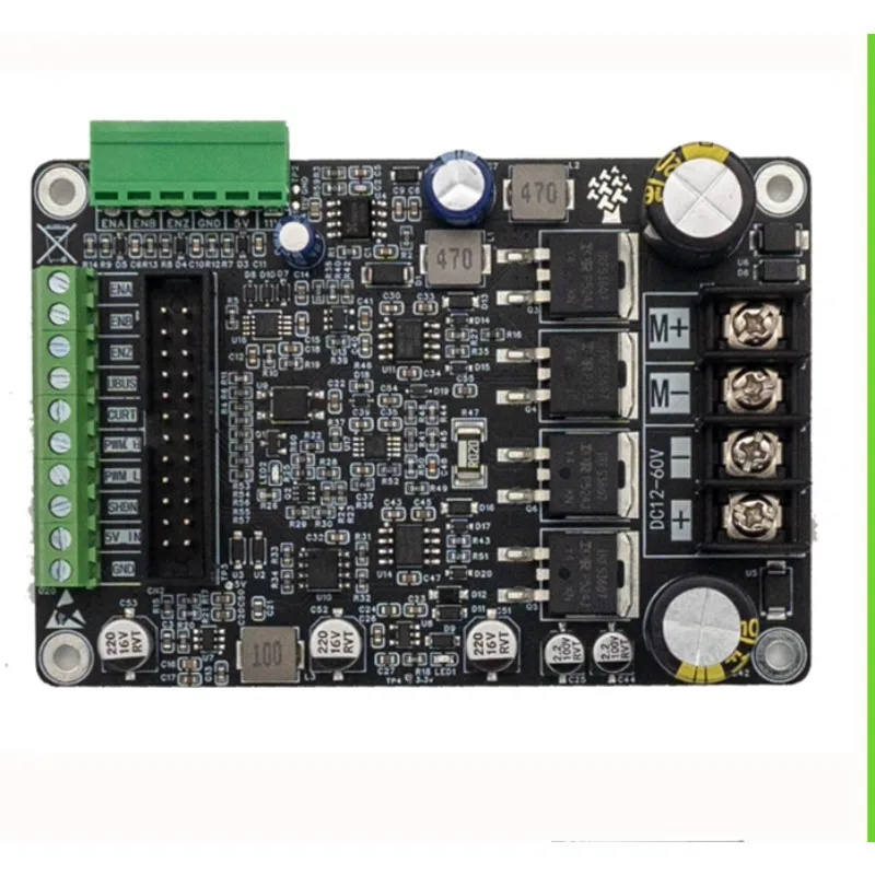 DC Brushed Motor Driver Board 600W PID Three-loop Closed-Loop Controller 12-60V Optocoupler Isolation With Encoder Detection
