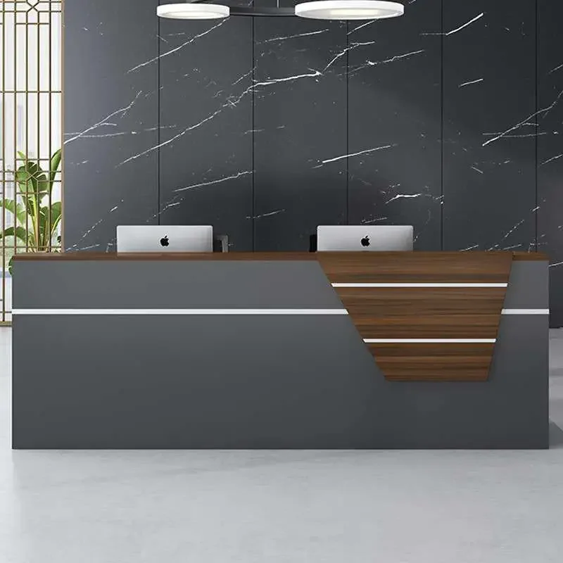 Beauty Salon Reception Desks Stylish Modern Luxury Checkout Reception Desks Office Modern Mostrador Negocio Bar Furniture