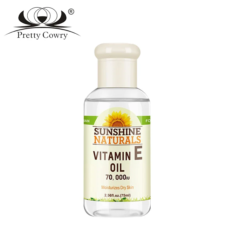 

Pure Natural Sunflower Vitamin E Facial Oil Deeply Moisturize Even Skin Tone Brighten Nourish High Concentration VE Skin Care