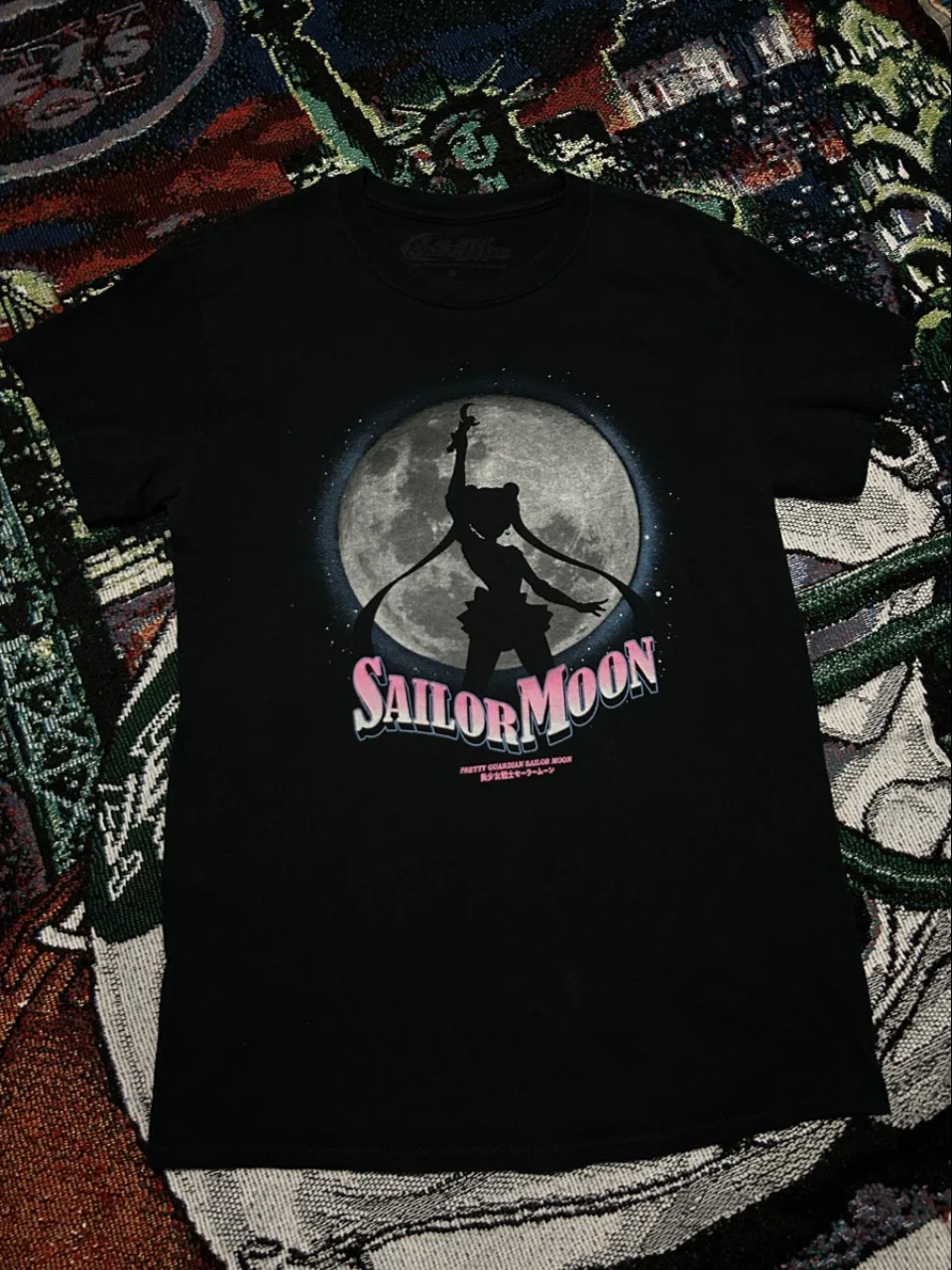 Sailor Moon Kurzarm-SailorPluto Sailor Moon Moe Firefly Kurzarm-T-Shirt