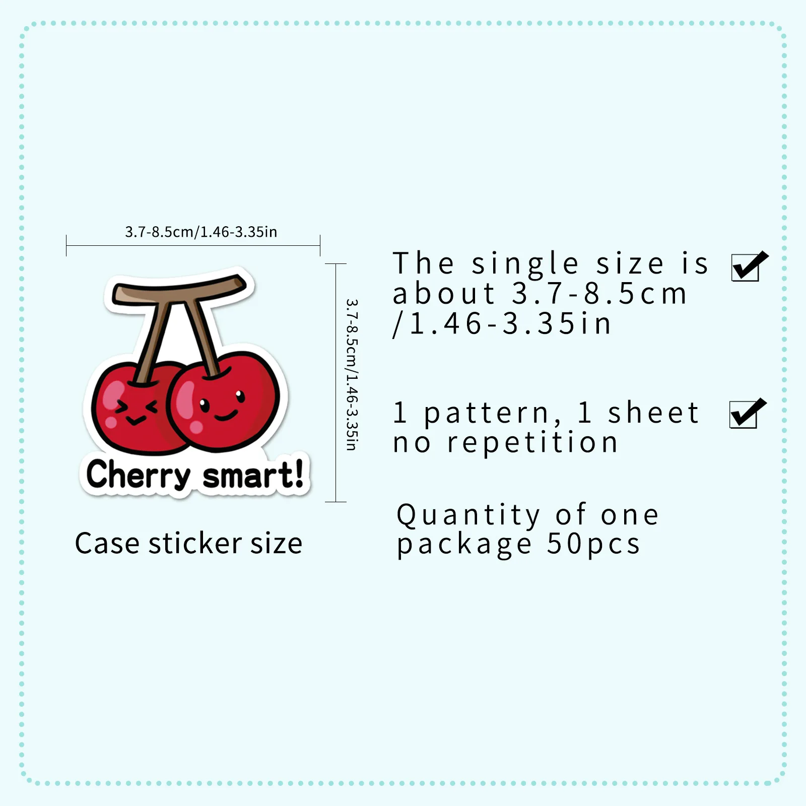 50PCS English Reward Stickers Cartoon Letter Sentences Decorative Notebook Water Cup Helmet iPad Waterproof Stickers Kids Toy