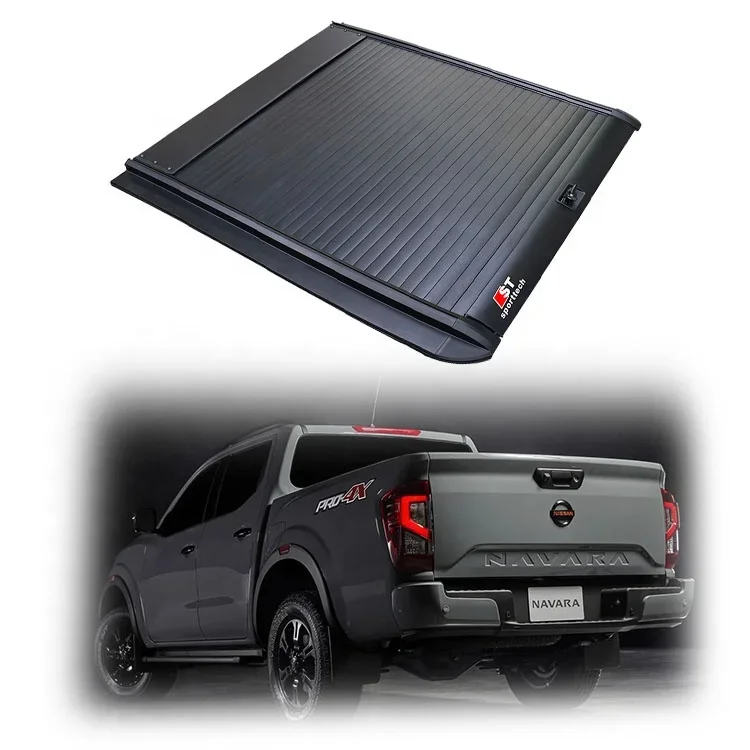 

ST For Nissan Navara Frontier Np300/d22/d40 2021 Hard Tonneau Cover Roller Shutters Cover Wholesale Price Waterproof Hard Type