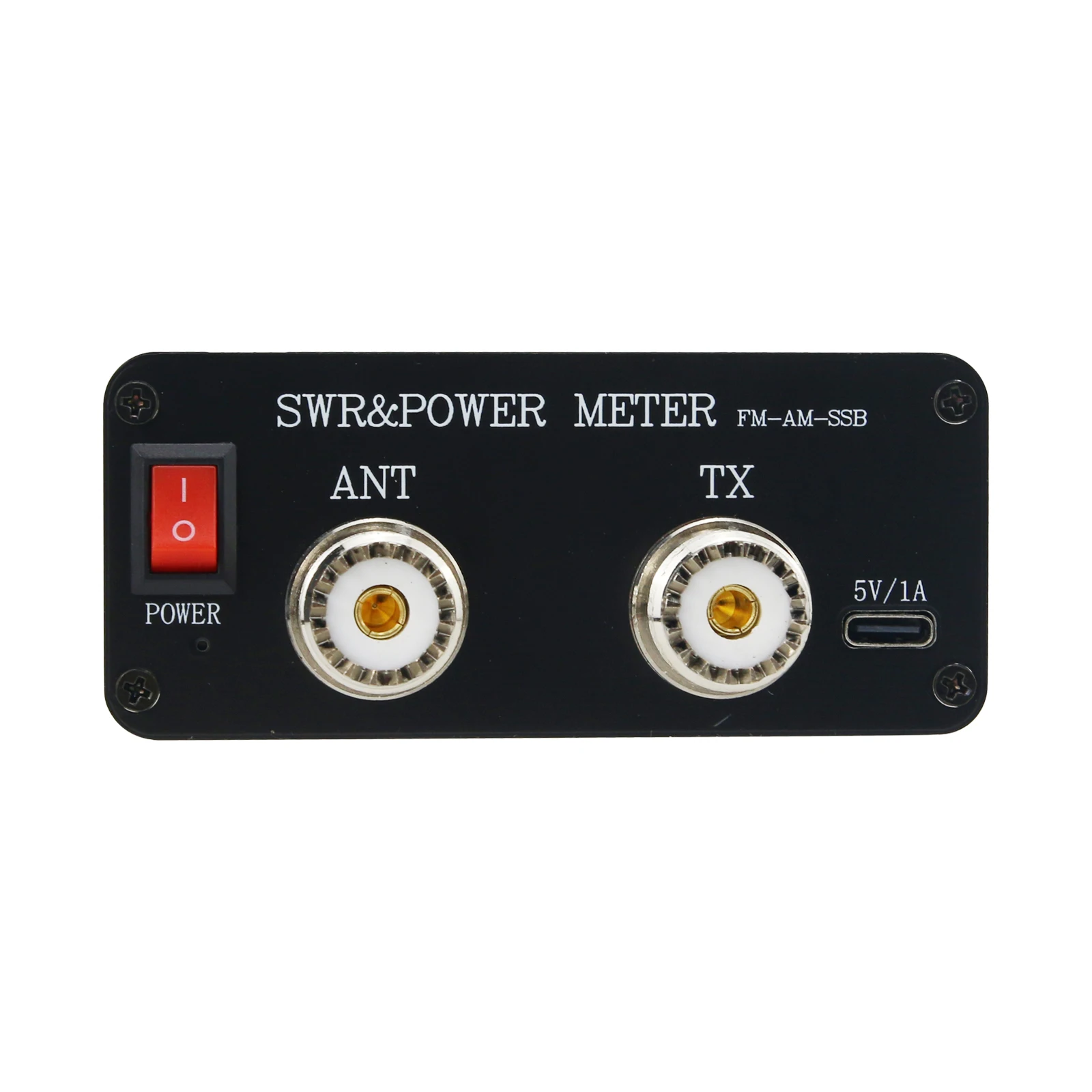 HamGeek 1.8 ميجا هرتز - 54 ميجا هرتز CQV-SWR120 شاشة LCD ملونة SWR رقمية ومقياس طاقة مع واجهة من النوع C